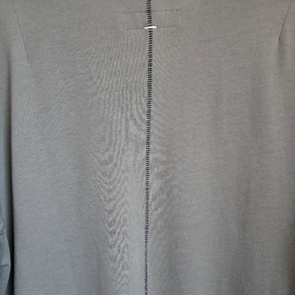Rag & Bone Mens Rupert Green Long Sleeve Cotton Crewneck Tee Pullover SZ Medium - Picture 9 of 13